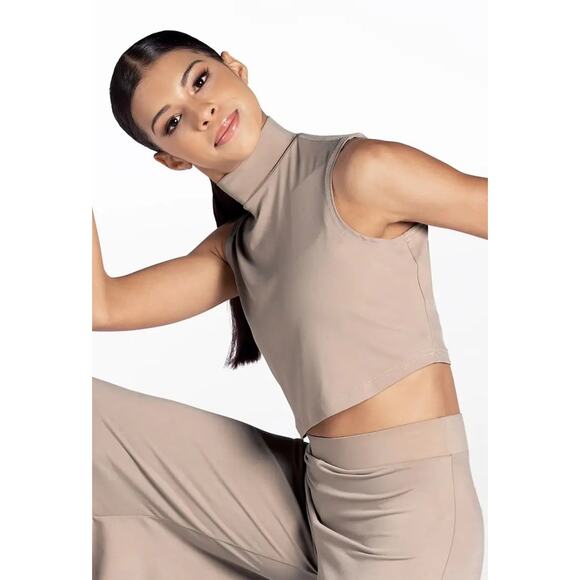 Weissman Dresses & Skirts - Dance Costume XSA/SA Beige Weissman 15609/MJ12791 Contemporary Jazz 2 pc Flowy